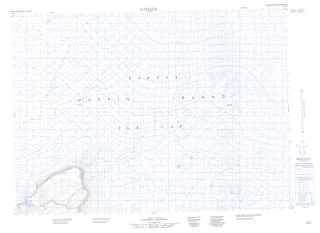 No Title Topographic Paper Map 037D15 at 1:50,000 scale
