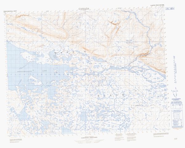 No Title Topographic Paper Map 037G03 at 1:50,000 scale
