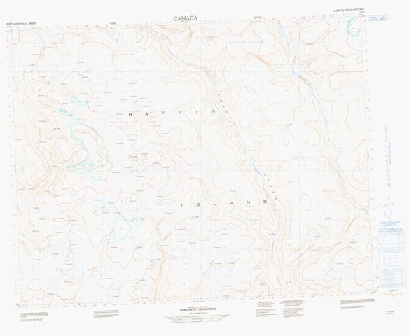 No Title Topographic Paper Map 037G06 at 1:50,000 scale
