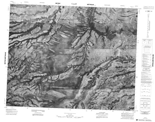 No Title Topographic Paper Map 042O12 at 1:50,000 scale