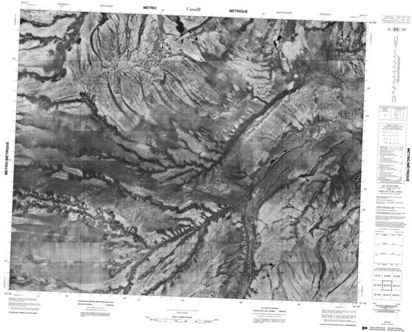 No Title Topographic Paper Map 042O13 at 1:50,000 scale