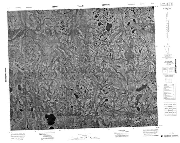 No Title Topographic Paper Map 043C07 at 1:50,000 scale