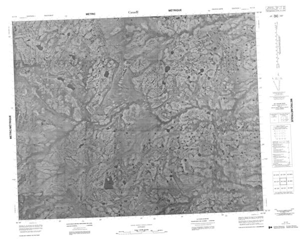 No Title Topographic Paper Map 043C08 at 1:50,000 scale
