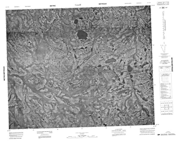 No Title Topographic Paper Map 043C10 at 1:50,000 scale