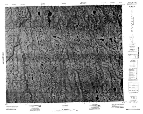 No Title Topographic Paper Map 043C12 at 1:50,000 scale