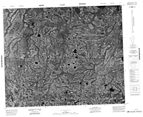 No Title Topographic Paper Map 043C15 at 1:50,000 scale