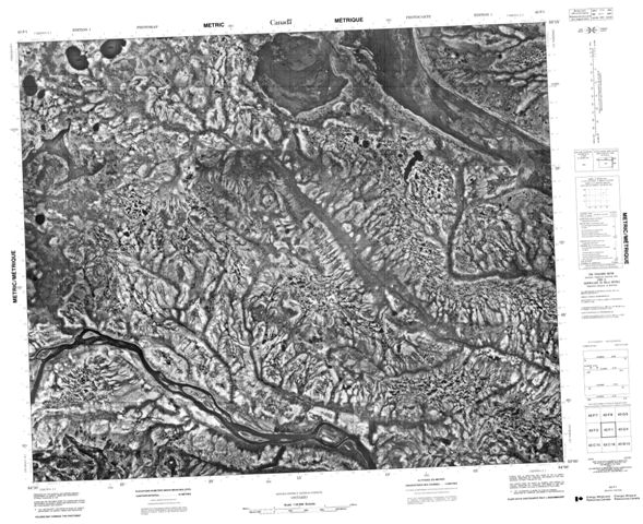 No Title Topographic Paper Map 043F01 at 1:50,000 scale