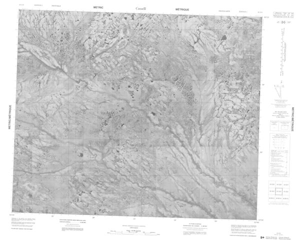 No Title Topographic Paper Map 043G03 at 1:50,000 scale