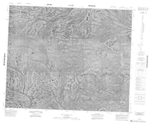 No Title Topographic Paper Map 043G04 at 1:50,000 scale