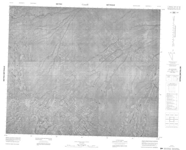 No Title Topographic Paper Map 043G15 at 1:50,000 scale