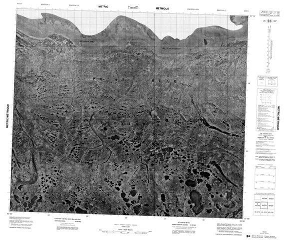 No Title Topographic Paper Map 043O03 at 1:50,000 scale