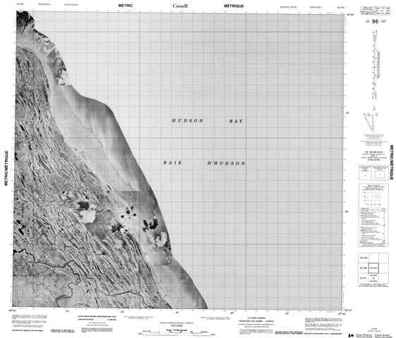 No Title Topographic Paper Map 044D05 at 1:50,000 scale