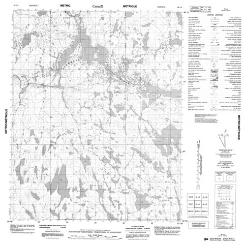 No Title Topographic Paper Map 046L04 at 1:50,000 scale