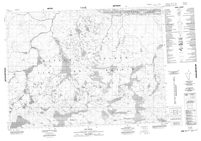 No Title Topographic Paper Map 047F08 at 1:50,000 scale