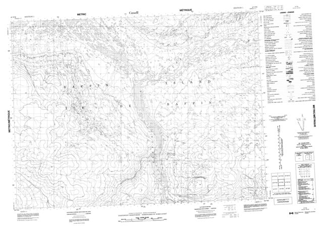 No Title Topographic Paper Map 047F09 at 1:50,000 scale