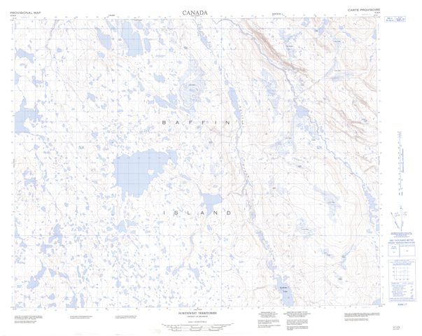 No Title Topographic Paper Map 047H09 at 1:50,000 scale