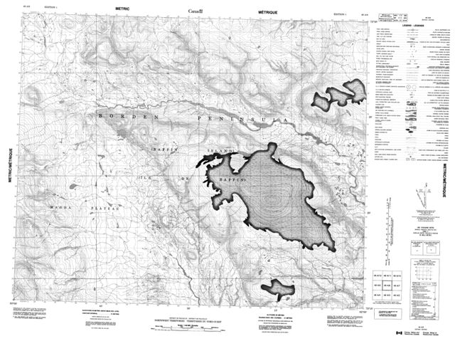 No Title Topographic Paper Map 048A06 at 1:50,000 scale