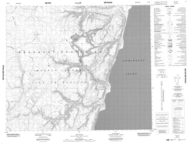 No Title Topographic Paper Map 048C03 at 1:50,000 scale
