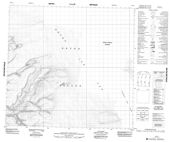 No Title Topographic Paper Map 048E14 at 1:50,000 scale
