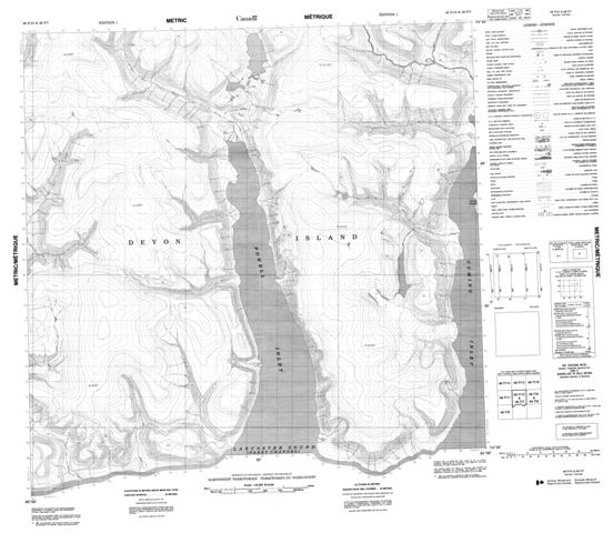 No Title Topographic Paper Map 048F10 at 1:50,000 scale