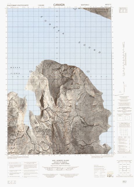 No Title Topographic Paper Map 049G11 at 1:50,000 scale