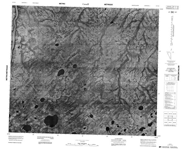 No Title Topographic Paper Map 053I10 at 1:50,000 scale