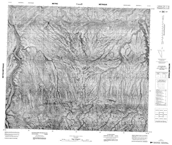 No Title Topographic Paper Map 053I15 at 1:50,000 scale