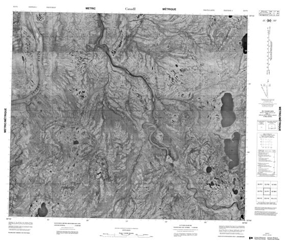 No Title Topographic Paper Map 053P01 at 1:50,000 scale