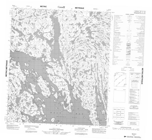 No Title Topographic Paper Map 056A04 at 1:50,000 scale