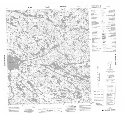 No Title Topographic Paper Map 056B03 at 1:50,000 scale