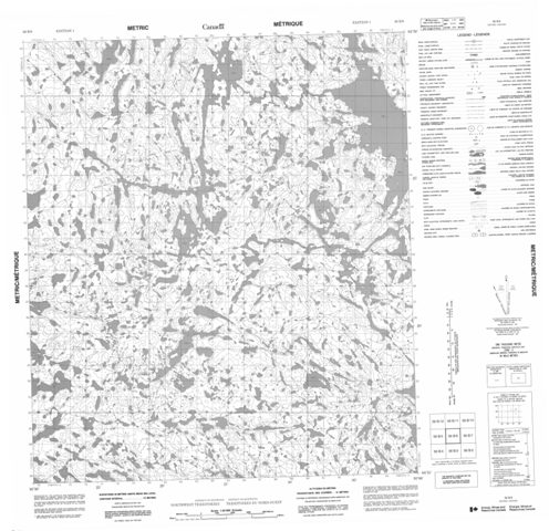 No Title Topographic Paper Map 056B06 at 1:50,000 scale