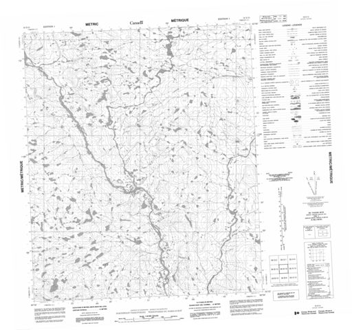 No Title Topographic Paper Map 056B16 at 1:50,000 scale