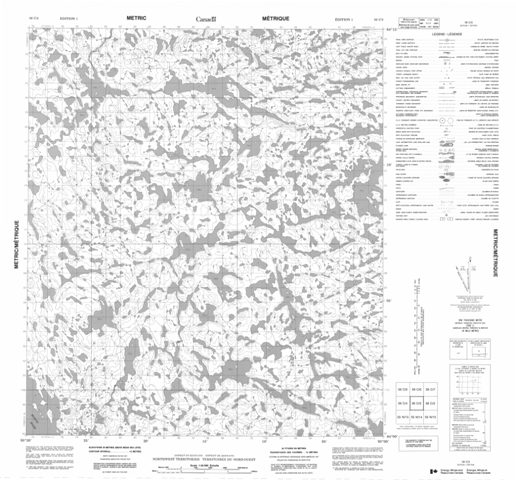 No Title Topographic Paper Map 056C03 at 1:50,000 scale