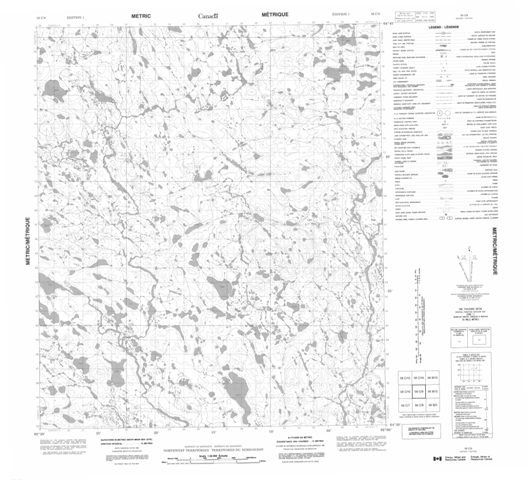 No Title Topographic Paper Map 056C09 at 1:50,000 scale