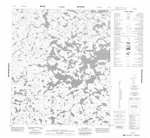 No Title Topographic Paper Map 056C12 at 1:50,000 scale