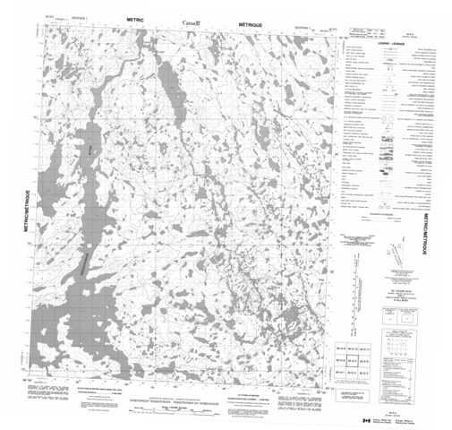 No Title Topographic Paper Map 056E05 at 1:50,000 scale