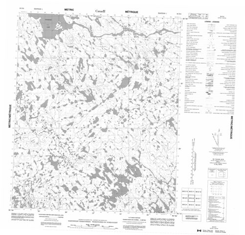 No Title Topographic Paper Map 056E06 at 1:50,000 scale