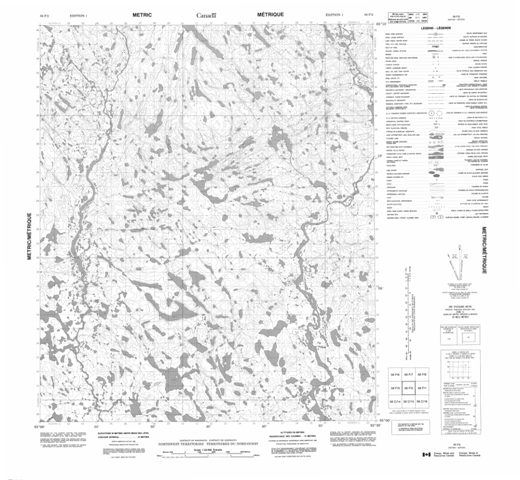 No Title Topographic Paper Map 056F02 at 1:50,000 scale