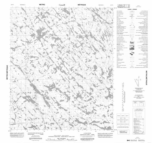 No Title Topographic Paper Map 056F03 at 1:50,000 scale