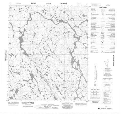 No Title Topographic Paper Map 056F05 at 1:50,000 scale