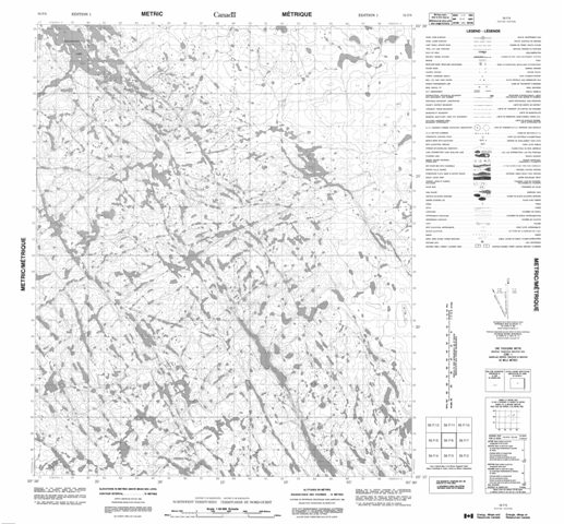 No Title Topographic Paper Map 056F06 at 1:50,000 scale