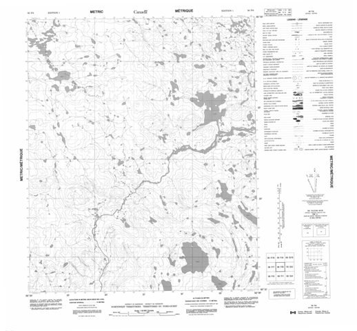 No Title Topographic Paper Map 056F08 at 1:50,000 scale