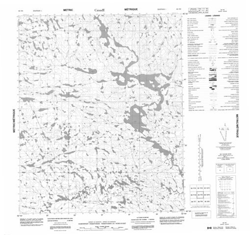No Title Topographic Paper Map 056F09 at 1:50,000 scale