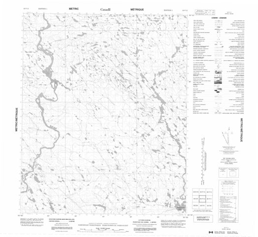 No Title Topographic Paper Map 056F12 at 1:50,000 scale