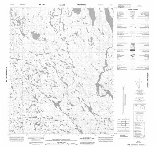 No Title Topographic Paper Map 056F14 at 1:50,000 scale
