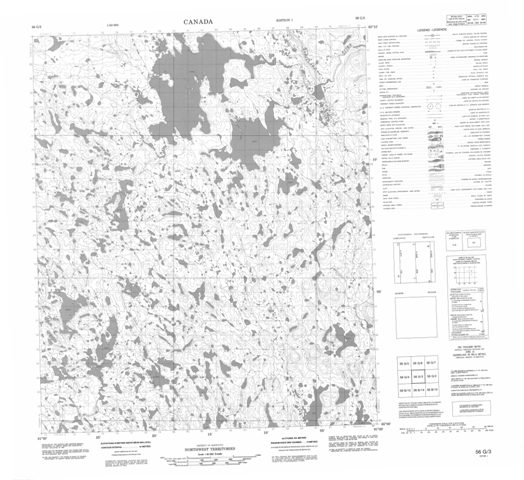 No Title Topographic Paper Map 056G03 at 1:50,000 scale