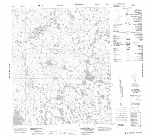 No Title Topographic Paper Map 056G04 at 1:50,000 scale