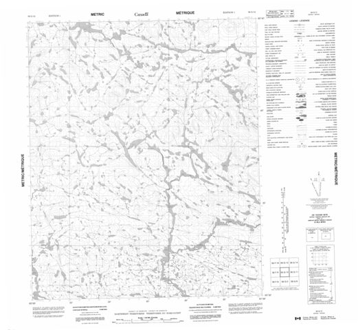 No Title Topographic Paper Map 056G12 at 1:50,000 scale