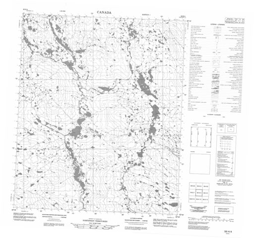 No Title Topographic Paper Map 056H04 at 1:50,000 scale