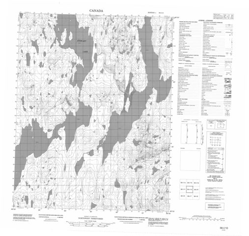 No Title Topographic Paper Map 056I10 at 1:50,000 scale